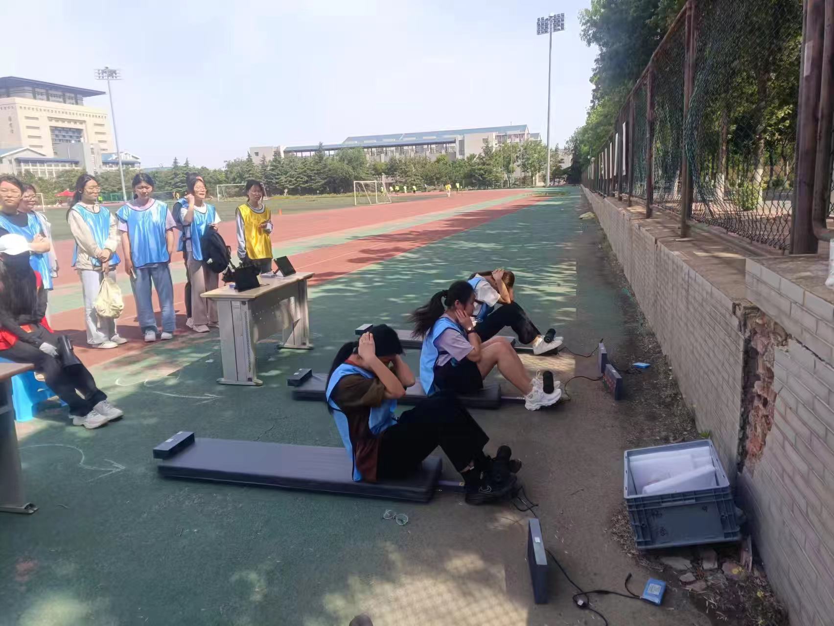 省教育厅学生体测工作组来我校进行2023年学生体测抽查复核工作-山东财经大学体育学院